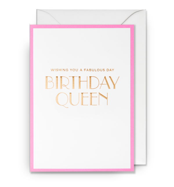 Birthday Queen card