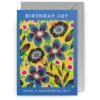 Colourful Happy Birthday Joy card