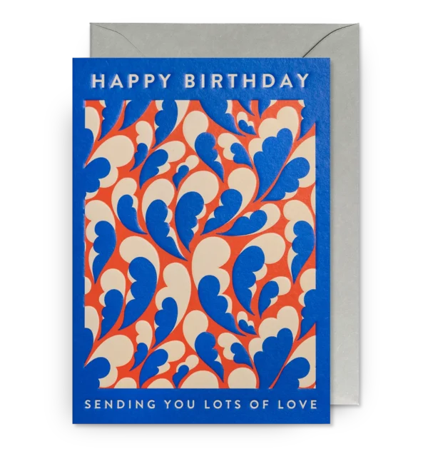 Lots of Love Birthday Card