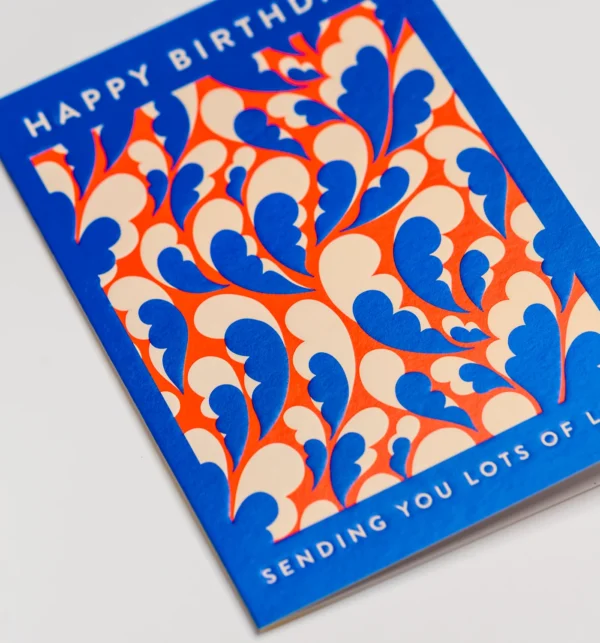 Lots of Love Birthday Card