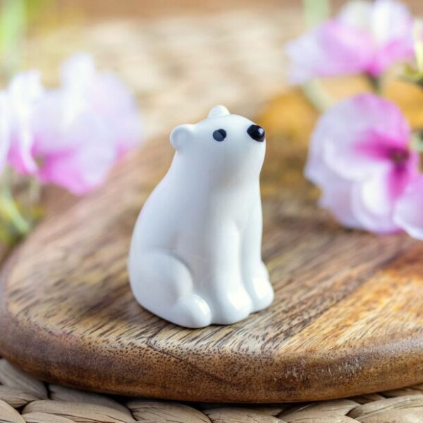 Ceramic bear keepsake gift