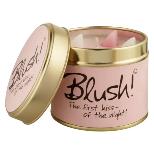 Blush scented candle