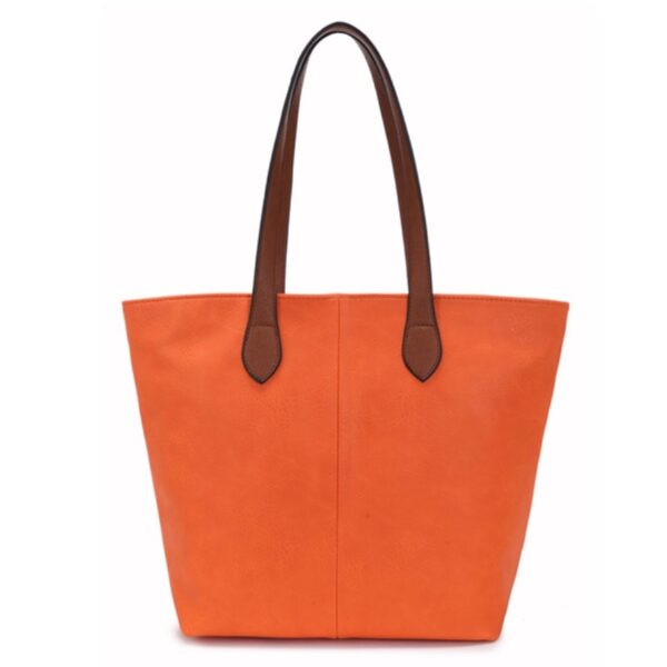 Bright Orange Tote Bag