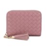 Dusky pink coin and card purse