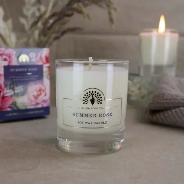 Summer Rose scented candle