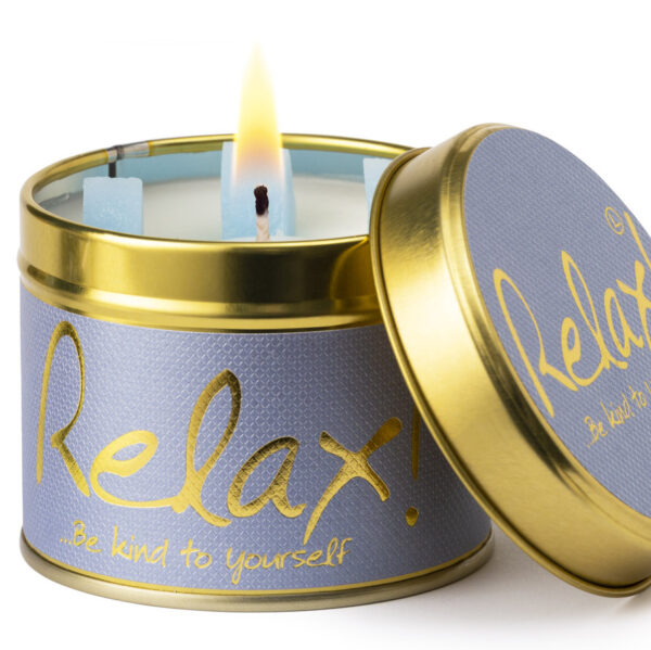 Relax scented candle