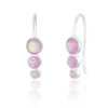 Pink Opal Drop earrings