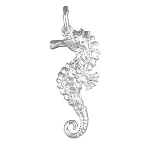 Sterling Silver Seahorse Charm