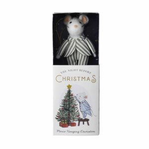 Christmas Mouse in Matchbox Decoration