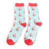 Ladies Christmas Penguin Socks