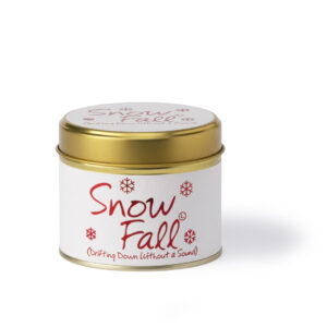 snowfall candle